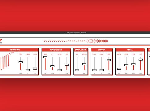 Ingyenes torzítóval jelentkezett az Okay SYNTHesizer: hat motor, szabad láncolás