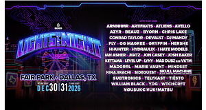Lights All Night 2026: Tiësto, Chris Lake és Subtronics vezeti a szilveszteri fesztivált