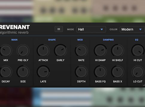 Visszatért a Tweakbench: itt a 4.0-s csomag új Revenant algoritmikus reverbbel