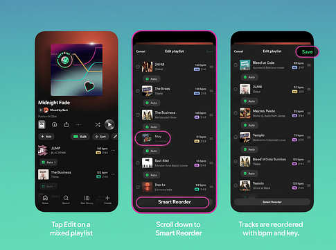 Smart Reorder: új szintre lép a Spotify Mix funkciója