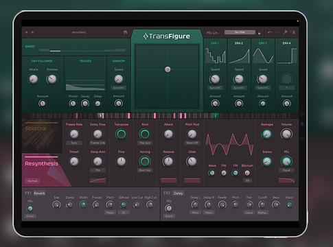 iPadre költözött a Sugar Bytes Transfigure