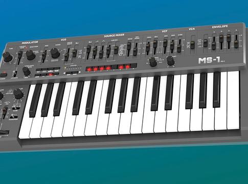 Behringer MS-1 MkII – új szintre emelt SH-101 klón érkezett szürke köntösben