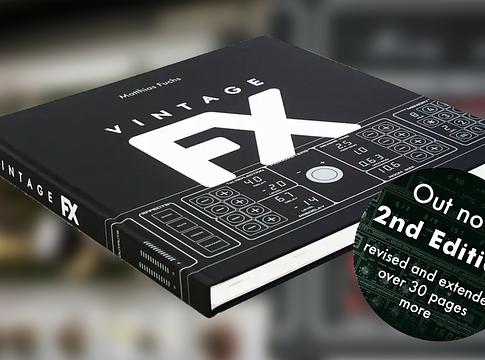 Új, bővített kiadásban tér vissza Matthias Fuchs Vintage FX könyve
