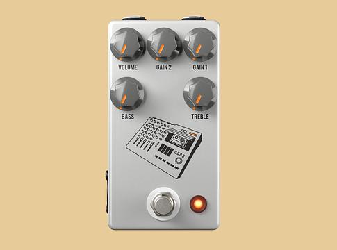 JHS Pedals 424 Gain Stage: A Tascam Portastudio legendás hangzása pedálformátumban