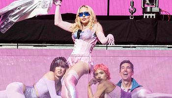 Madonna villanáskoncerttel nyitotta meg a Times Square új helyszínét, a The Square-t