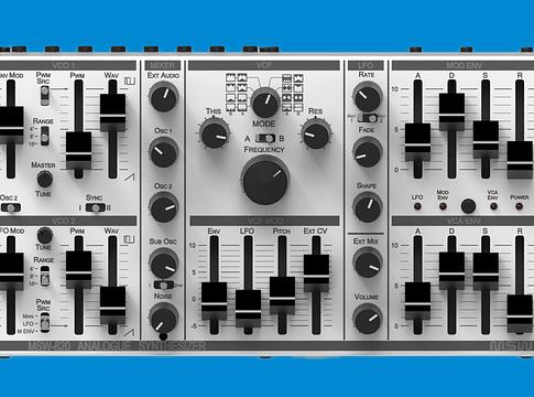 MSW-820: klasszikus Roland-hangzás modern szűrővel