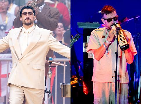 Gorillaz lepte meg Bad Bunny londoni koncertjét
