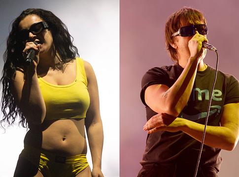 Charli XCX meglepetésvendégként ugrott be a The Strokes Outside Lands-headliner koncertjére