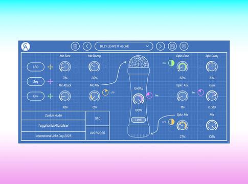 Tréfás plugin a zenészeknek: megérkezett a Toyphonic Micraliser