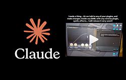 Claude AI: szöveges parancsokkal vezérelhető VST pluginok a DAW-okban