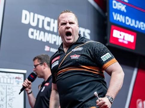 Hardstyle a darts világbajnokságon: Dirk van Duijvenbode felrobbantotta az Alexandra Palace-t