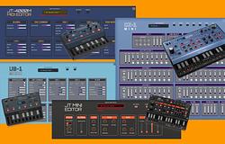 Ingyenes webszerkesztők a Behringer CZ-1 Minihez, JT-4000M-hez, UB-1 Microhoz és JT Minihez