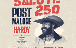 Breakaway countryra vált egy estére: Salute 250 Post Malone-nal és HARDY-val