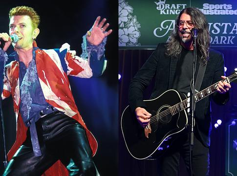 „Az összes tökéletlenségedet láttam” – Dave Grohl kínos Bowie-pillanata