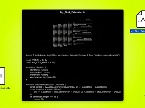 Ableton Extensions SDK: NodeJS-re húzott DAW-automatizálás, külön a hangfeldolgozástól