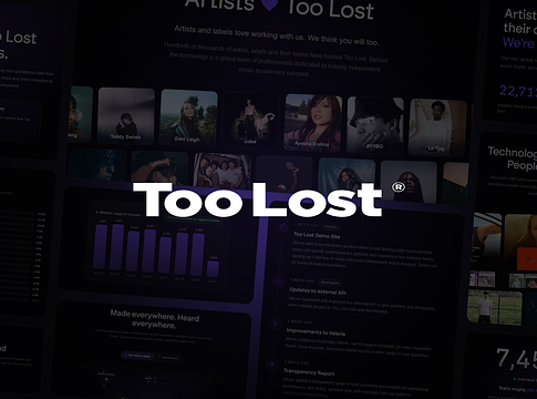 A Too Lost nyilvánossá teszi a disztribúciós működés adatait