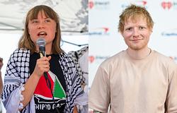 Greta Thunberg Ed Sheerant bírálta a palesztin ügyben