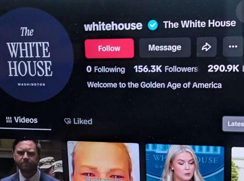 Trump elindítja a Fehér Ház hivatalos TikTok-fiókját