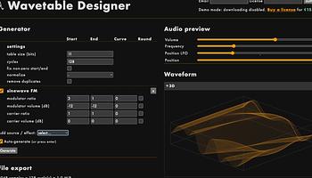 Saját wavetáblák böngészőből: itt a Lambda SYNTHetics Wavetable Designer