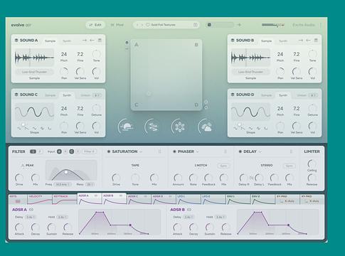 Az Excite Audio Evolve Air légies hangzásokat hoz a hibrid szintézis világába