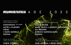 Awakenings ADE 2024: Új helyszín, erős line-up a SugarFactory-ban