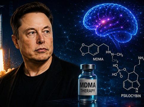 Musk köre a pszichedelikus terápiákra fogad