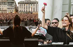 Charlotte de Witte 20 ezres utcai rave-et pörgetett Genovában