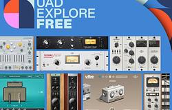Ingyen UAD-csomag: Universal Audio nyolc klasszikus plugint és a LUNA-t adja FREE