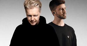 John Digweed és Spencer Brown a Bedrock Cruise fedélzetén a Miami Music Week alatt