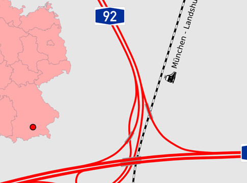 Illegális rave miatt zárták le az autópályát München közelében