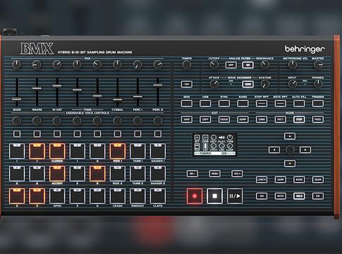 Behringer BMX: hibrid sampling dobgép Európában már elérhető
