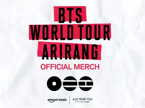Amazon Music pénztármentes merchboltokkal kíséri a BTS észak‑amerikai turnéját
