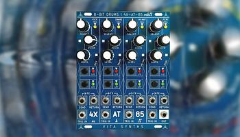 Vita Synths 4X-AT-85 mkII – új szintre emeli a Lo-Fi dobhangzást