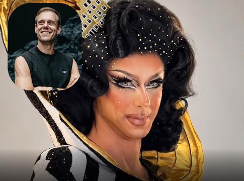 Armin van Buuren drag queenként lépett színpadra