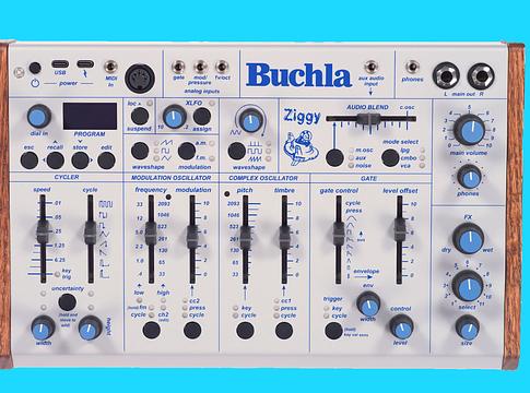 Buchla Ziggy: hordozható, „west coast” szinti a Buchlától