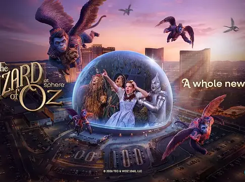 Új 4D-effekteket kap a The Wizard of Oz a Las Vegas-i Sphere-ben