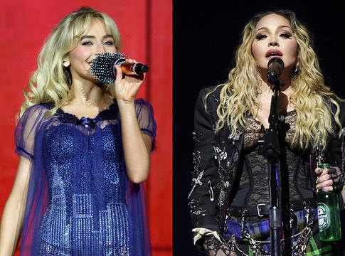 Pletyka: Madonna beugrik Sabrina Carpenter Coachella-koncertjére a második hétvégén