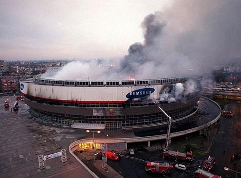 Amikor leégett a Budapest Sportcsarnok