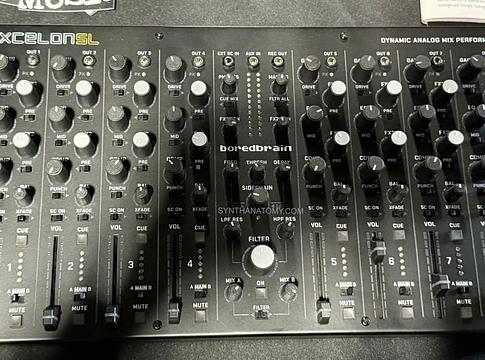 Boredbrain Xcelon SL: Az új analóg teljesítménymixer elektronikus zenéhez